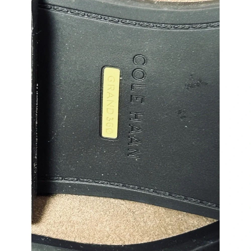 Cole Haan Isabelle Tan Suede Elastic Panel Over The Knee Riding Boots Women 10B